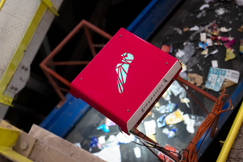 station de caractérisation automatisée des déchets NextWaste Greyparrot
